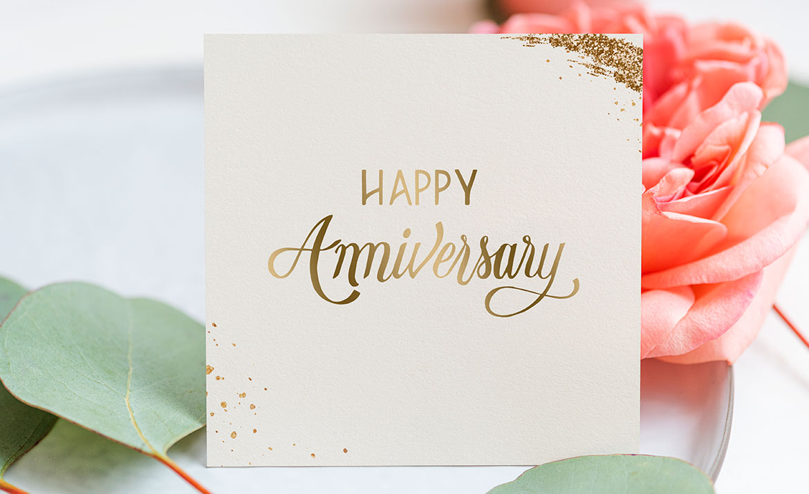 Anniversary card